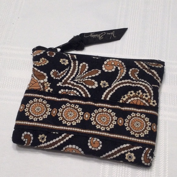 Vera Bradley Accessories - Vera Bradley Vintage Print Zippered Small Pouch